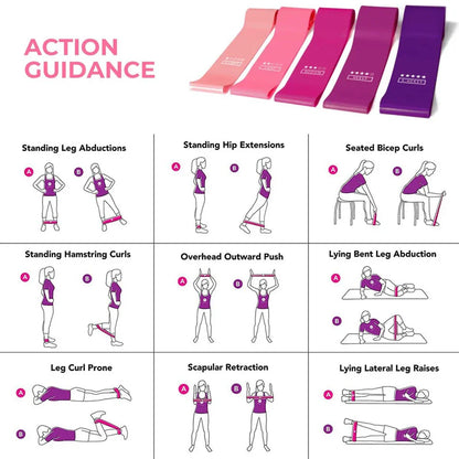 Workout Resistance Bands | Elastic Resistance Bands | Shape and Buy