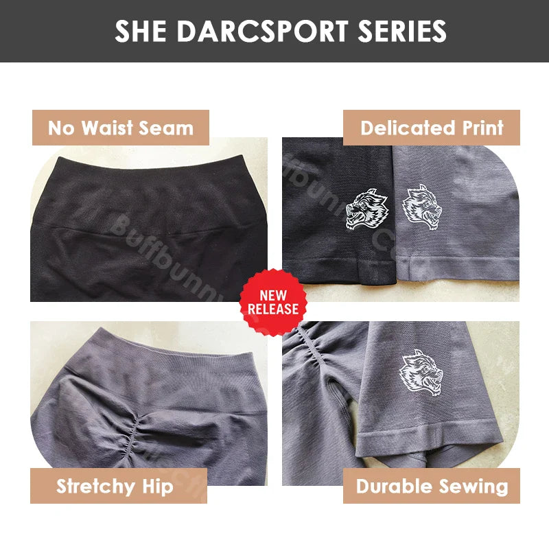 Women's Sport Shorts | Overprint Sport Shorts | Shape and Buy