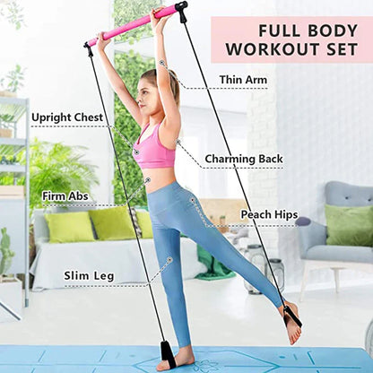 Portable Yoga Pilates | Pilates Bar Stick | Shape and Buy