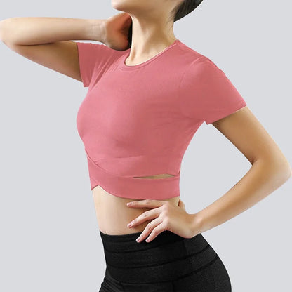 Long Sleeve Crop Top | Yoga Crop Top | Shape and Buy