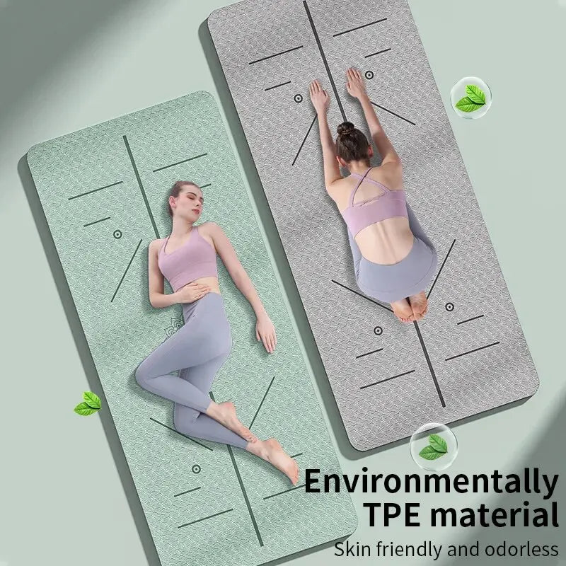 Anti-Slip Yoga Mat | Women's Yoga Mat | Shape and Buy