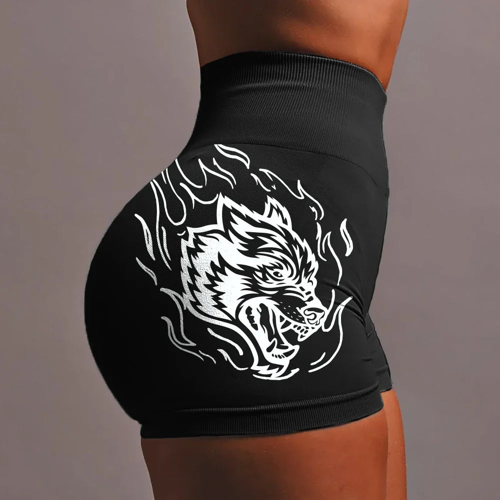 Women's Sport Shorts | Overprint Sport Shorts | Shape and Buy