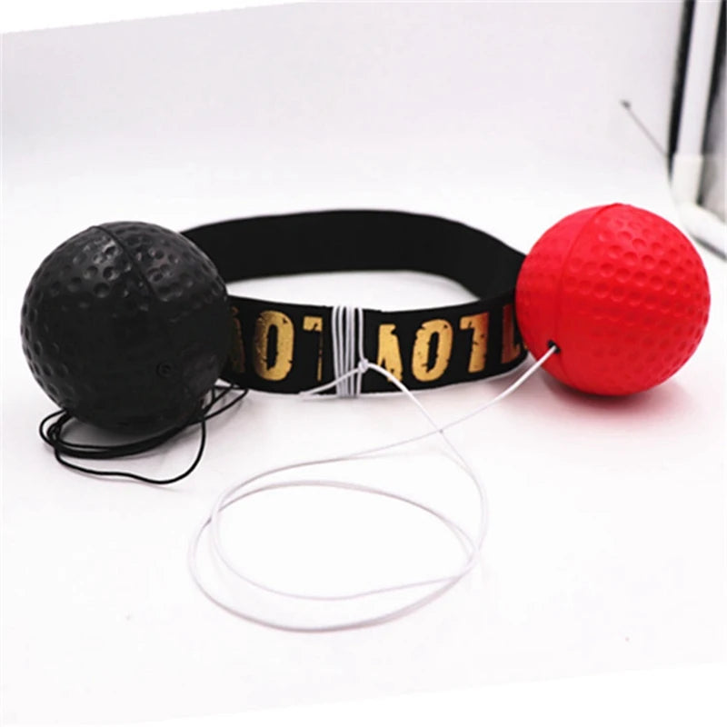 1 Set Boxing Reflex Speed Punch Ball Sanda