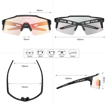 Men's Cycling Sunglasses | Photochromic Sunglasses | Shape and Buy