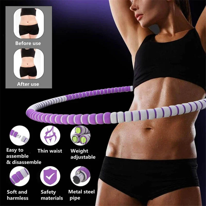 Massage Hula Hoop | Detachable Hula Hoop | Shape and Buy